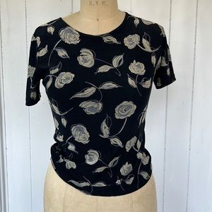 Vintage floral top